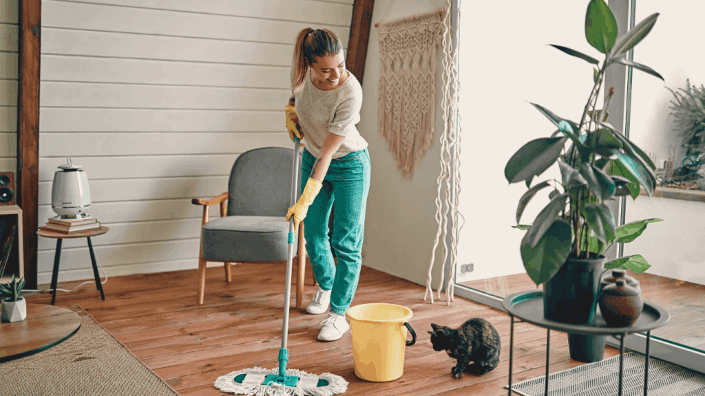 Having a clean home doesn't have to involve harsh chemicals. Non-toxic cleaners can get the job done!